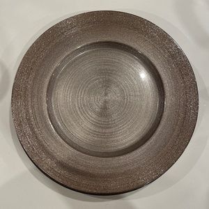 NEW Porcelain Charger Plates for Dinner set of 4